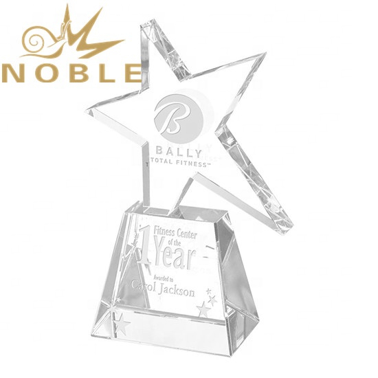 Noble Custom Crystal Rising Star Trophy