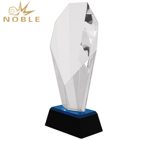 Custom Crystal Pillar Obelisk Trophy Award
