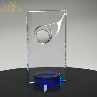 Best Selling Custom Sports Crystal Golf Award