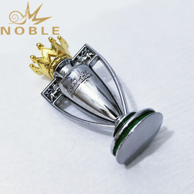 Hot selling Mini Premier League Champion Trophy in 42mm for souvenir gift 
