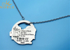 High Quality Custom Design COVID-19 CORONA Virus Metal Medal with Metal Chain As Ribbon 
