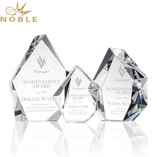 High Quality Custom Optical Crystal Block Award
