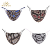 Christmas Masquerade Mask for Women Bling Sequins Fashion Party Face Mask for Girls 