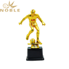 Shiny Gold Metal Scooer Player Figurine Award Trophy