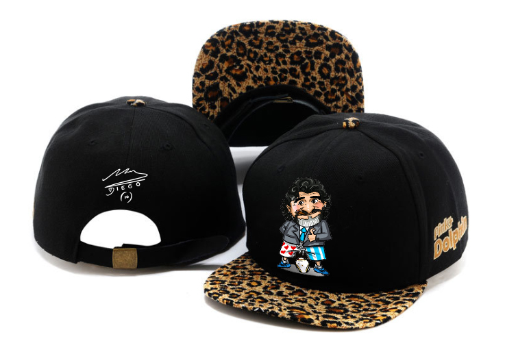 Wholesale Fashion Custom Printing Diego Maradona Hip-hop Cap Hats for Memorzing Diego Maradona