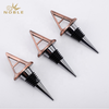 Food Grade Metal Champagne Wine Bottle Stopper Custom Letter Shape Wine Stopper