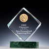 Unique Design Crystal Bowling Award Custom Sports Champion Trophy 