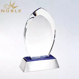  Engraving Water Drop Crystal Awards Trophy Plaque