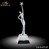 Star Award Unique Crystal Trophies With Base