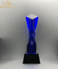Best Selling Wholesale Colored Crystal Twisted Column Trophy Award