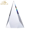 Custom Free Engraving Blank Crystal Pyramid Custom Crystal Trophy