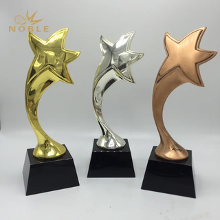 High Quality Metal Corporate Trophy Gifts Metal Star Award