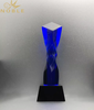  Colored Crystal Twisted Column Trophy Award
