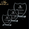 Noble Unique New Design Custom Jade Glass Shield Plaque Trophy
