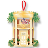 High Quality Customized Shape Gold Silver Bronze Metal Business Gift Custom Logo Christmas Hanger