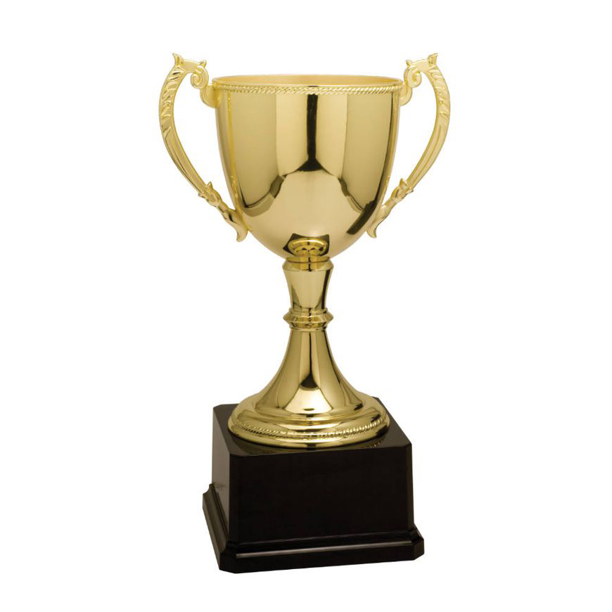 High Quality Customized Trophy Cup Shape Gold Silver Bronze Metal Business Gift Custom Logo Trophy Awards