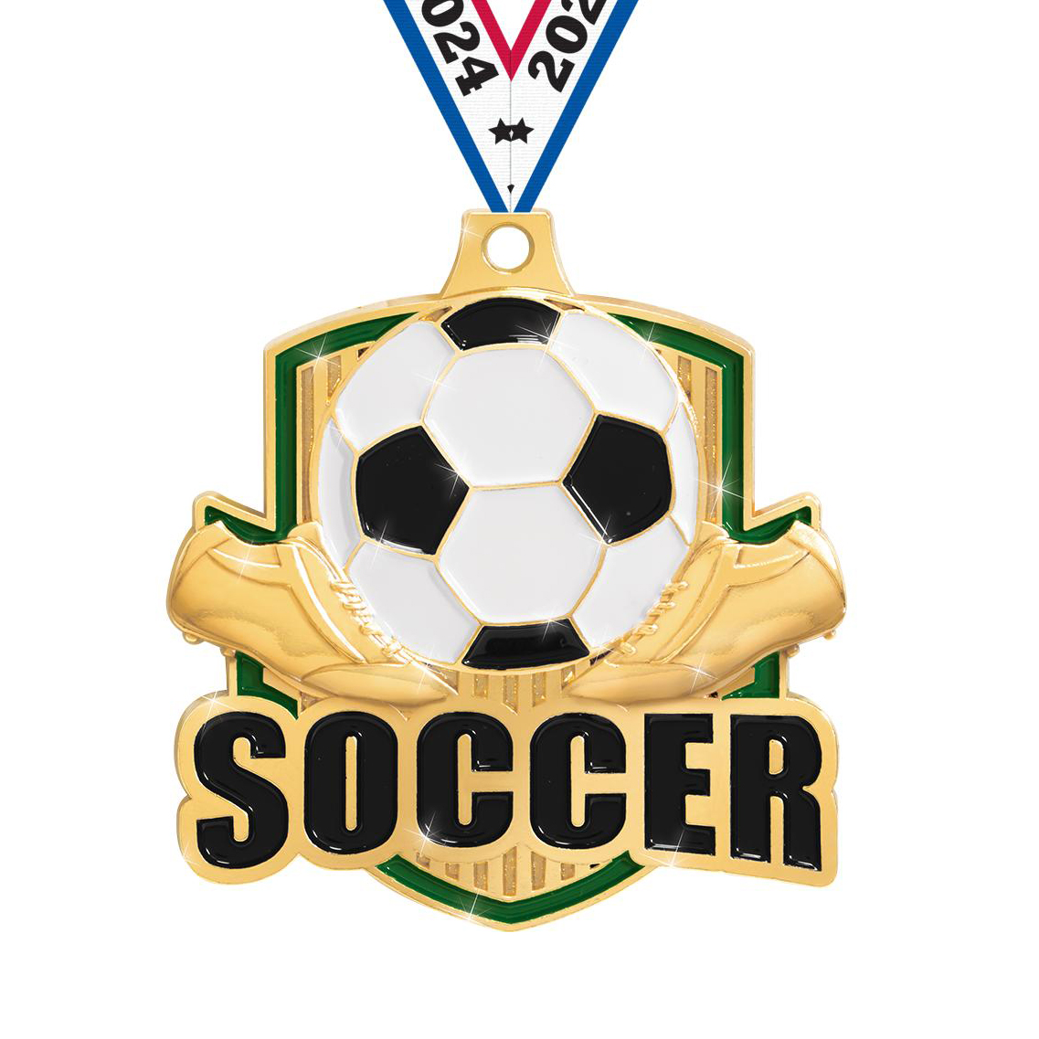 Wholesale Cheap Gold Silver Bronze Metal Business Gift Karate Trophy Award Sports Soccer Blank Medal