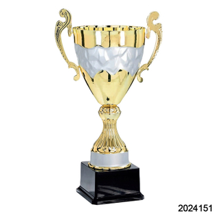 2024 New Design Different Size Custom Made Marble Base Sports Golf Soccer Basketball Marathon Custom Logo Gold Metal Gold Dance Trophy Cup 