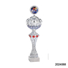 2024 New Design Different Size Custom Made Marble Base Sports Golf Soccer Basketball Marathon Custom Logo Silver Metal Gold Dance Trophy Cup 