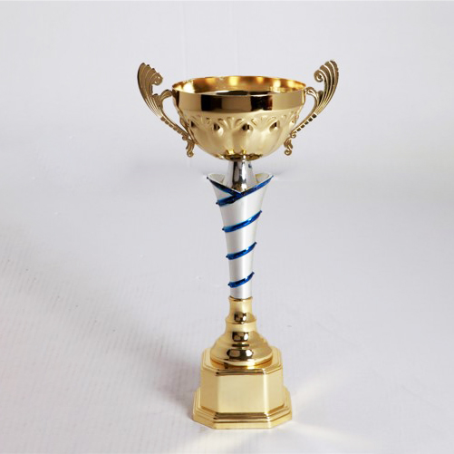 2024 New Design Different Size Custom Made Marble Base Sports Golf Soccer Basketball Marathon Custom Logo Gold Metal Dance Trophy Cup 