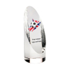 Noble Manufacturer Wholesale Crystal Glass Plaque With Custom Logo UK Gift Sport Soccer Trophy Award Craft