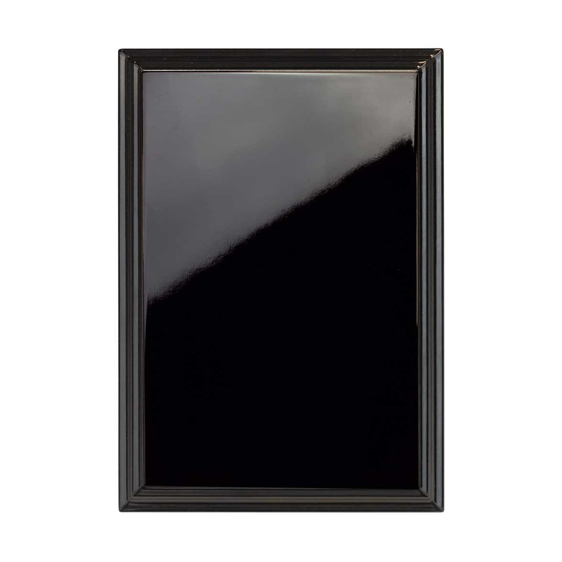 Noble Manufacturer Wholesale UK Gift Personalized Sports Soccer Black Wood Plaque Trophy Award