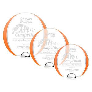 Noble Wholesale Cheap Different Color Options Outdoor Sports Business Gift Custom Personalized Logo Glass Trophy Award Plaque