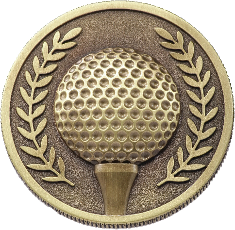 Noble High Quality Metal Golf Trophy Award Medal
