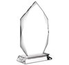 Noble Peak Crystal Glass outdoor Sports Customized Personalized Bespoke Logo Golf Trophy Award