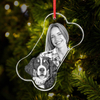Noble Crystal Bone With 3D Laser Engraving Picture Inside Pet Cat Gift Hanger