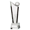 Noble Manufacturer Golf Ball Crystal Outdoor Sports Gift Customized Personalized Bespoke Logo Golf Trophy