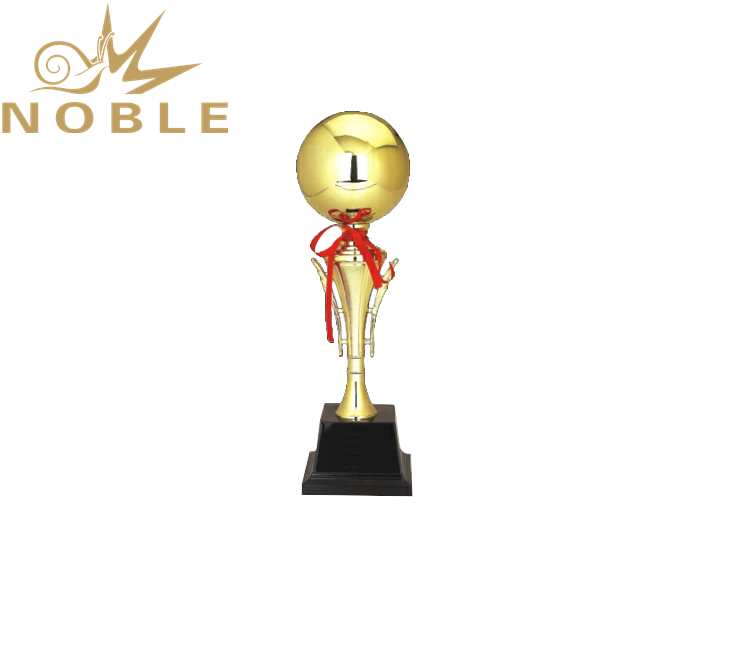 Noble New Design Gold Ball Unique Metal Trophy 