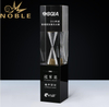 New Design Crystal Cube Award with Hourglass 