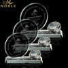 Noble New Design Custom Diamond Crystal Trophy Award