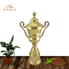 Luxury Design Best Selling Shiny Gold Metal Teamwork Trophy