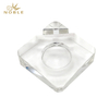 Custom Crystal Business Gift Crystal Name Card Holder with Clock