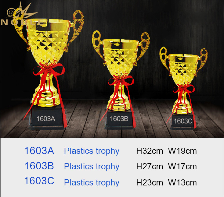 Stock Available Hot Selling Plastic Cup award Trophy
