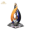Bespoke Glass Art Craft Trophy Hand Blown Glass Award