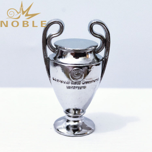 Football Fans Gift Mini UEFA Champions League Metal Trophy in 35mm Height 