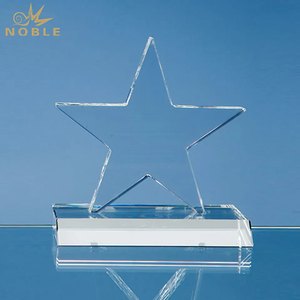 Noble Custom Crystal Bowling Trophy Crystal Star Award
