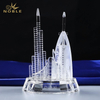 Dubai Skyline Famous Landmarks Crystal Replica Gift Tourist Souvenir