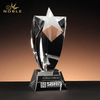 Custom Optical Crystal Rising Star Trophy