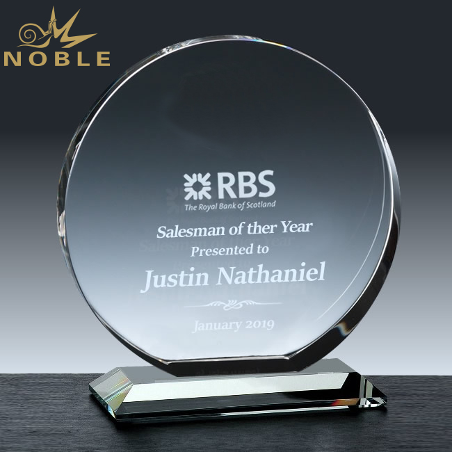 Best Selling Custom Crystal Round Awards in Stock