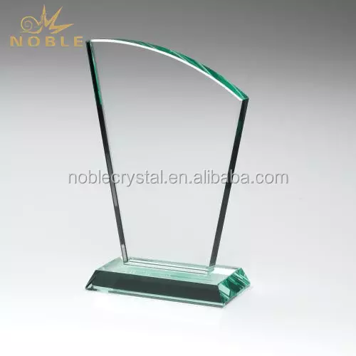 Sports Souvenirs Gifts Jade Glass Sailing Boat Award Trophy