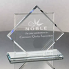 Noble High Quality New Design Jade Glass Trophy Plaque Awards