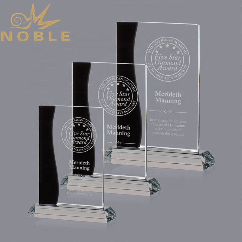Noble Custom Crystal Recognition Plaque Award