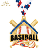 Popular New Design Custom Champion Sports Medal Metal Baseball Shiny Captain Medal