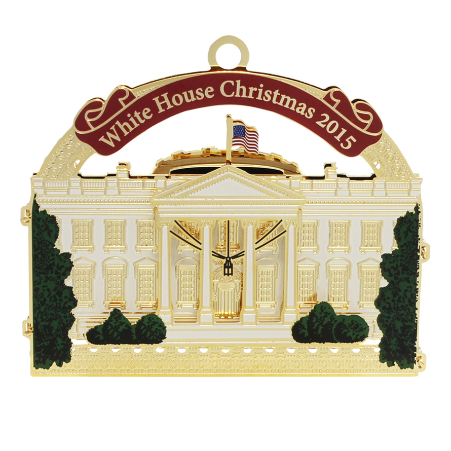 High Quality Customized Shape Gold Silver Bronze Metal Business Gift Custom Logo Christmas Hanger