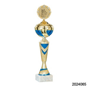 2024 New Design Different Size Custom Made Marble Base Sports Golf Soccer Basketball Marathon Custom Logo Gold Metal Gold Dance Trophy Cup 