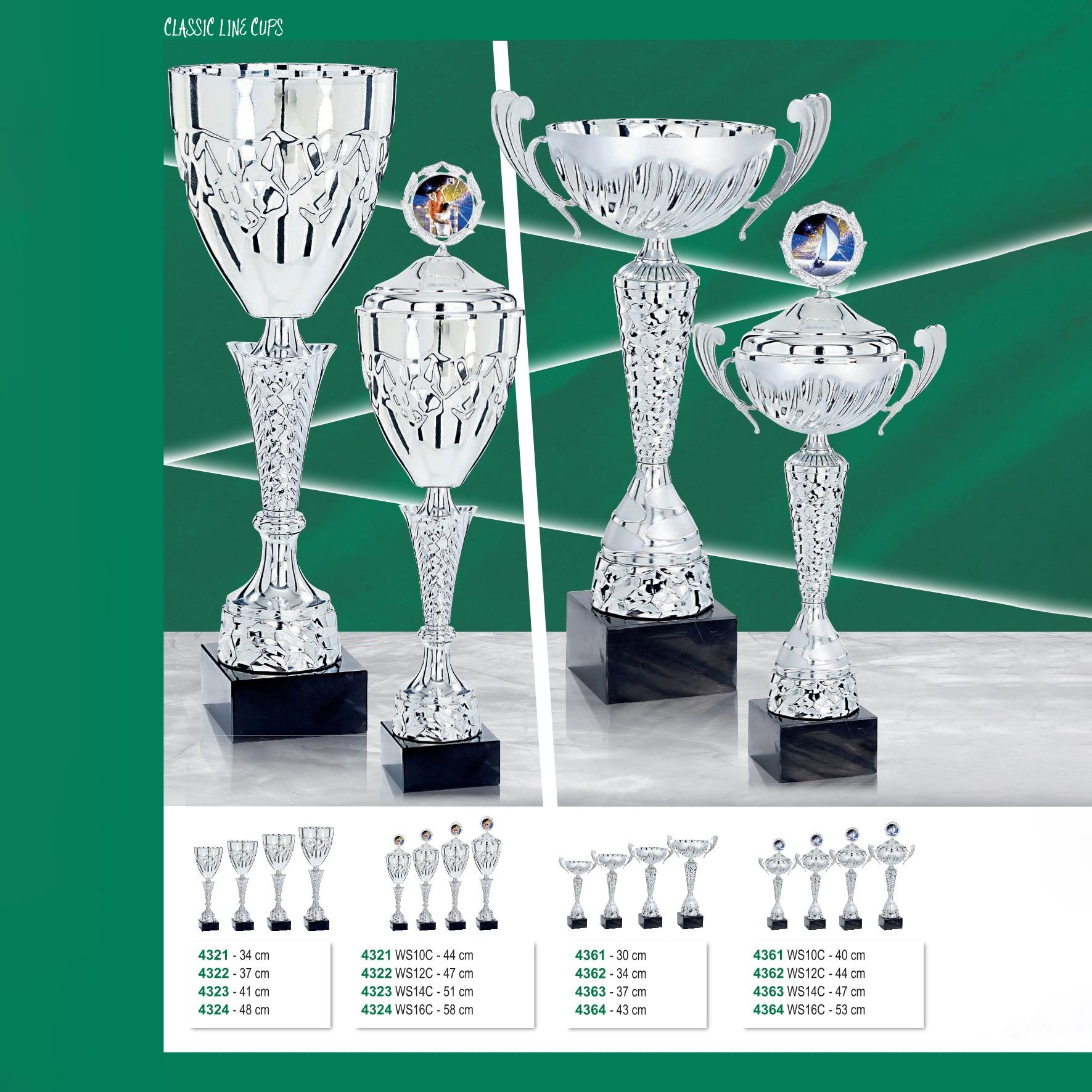 2024 New Design Different Size Custom Made Marble Base Sports Golf Soccer Basketball Marathon Custom Insert Logo Silver Metal Trophy Cup 